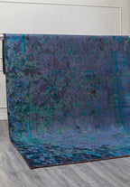 Emperor Charcoal - Dark Turquoise Rug