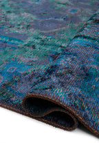 Emperor Charcoal - Dark Turquoise Rug