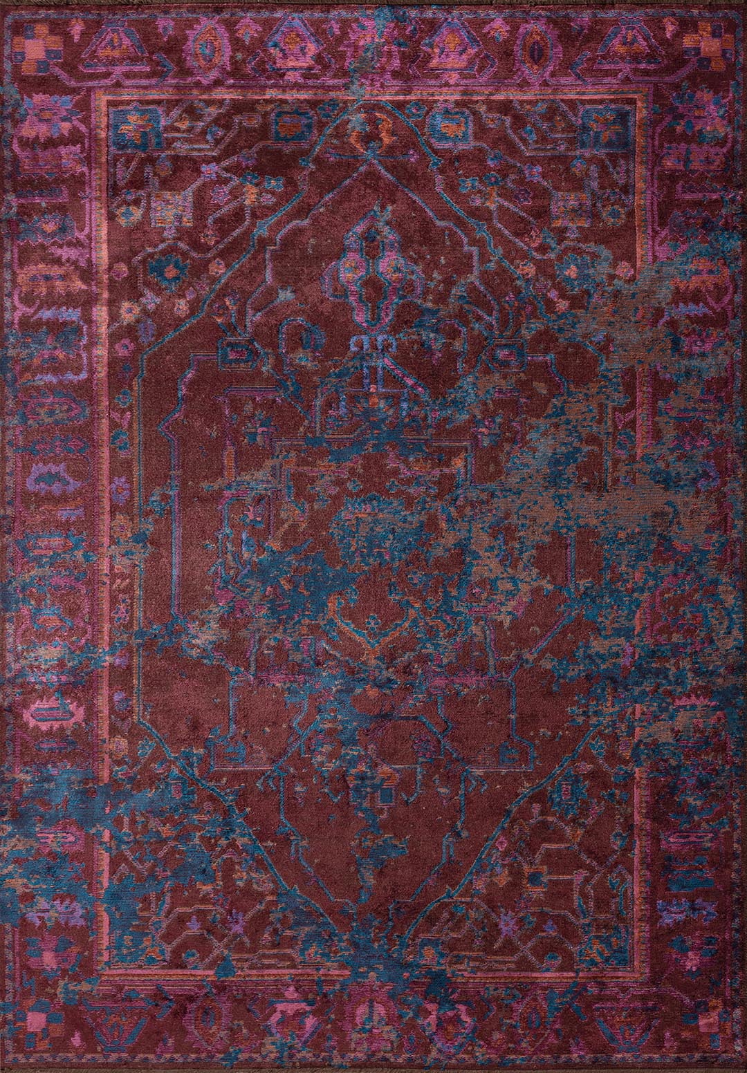 Emperor Cyan - Cherry Rug