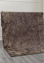 Emperor Dark Brown - Anthracite Rug