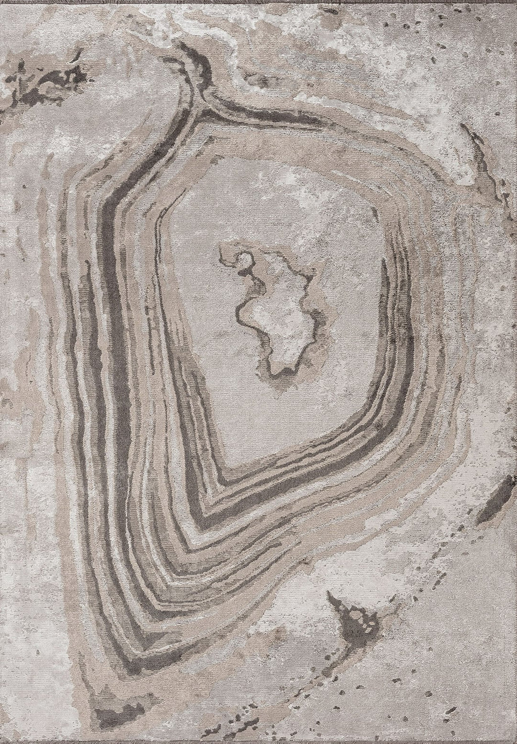 Smoke Bone - Beige Rug