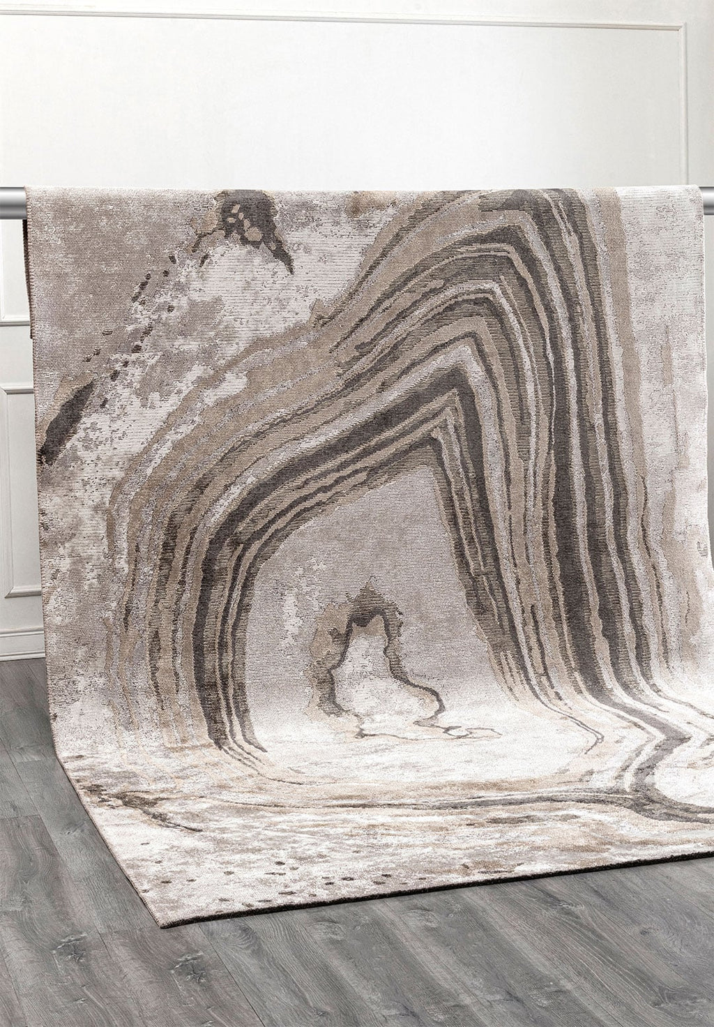 Smoke Bone - Beige Rug