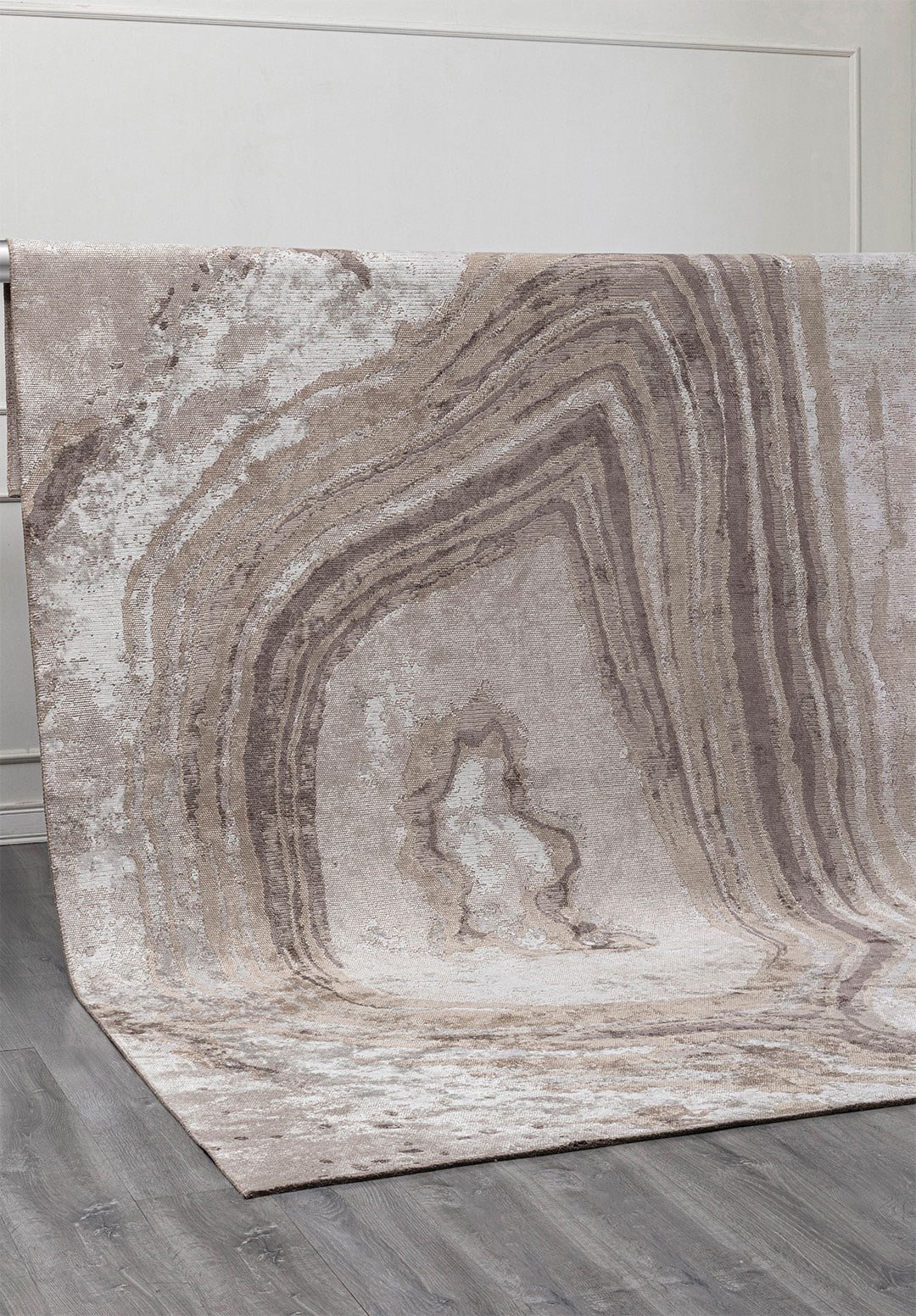 Smoke Ecru - Beige Rug