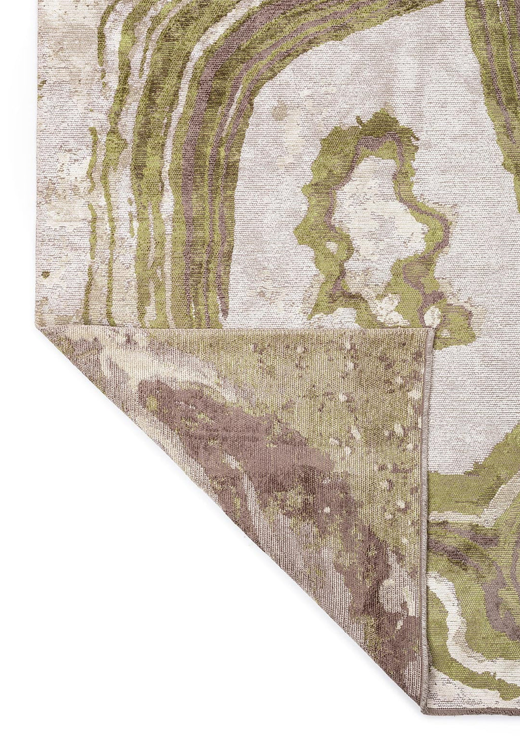Smoke Bone - Green Rug