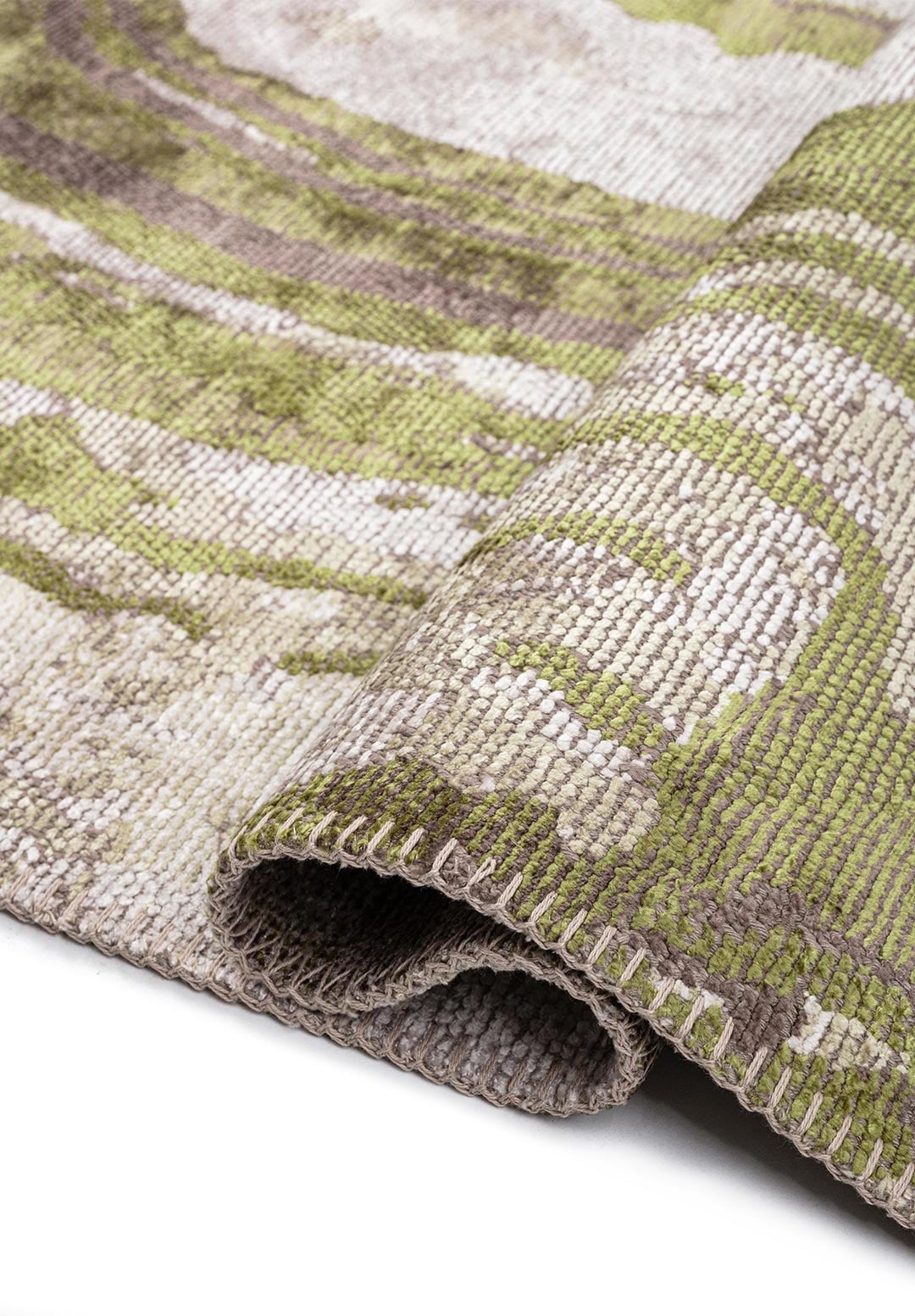Smoke Bone - Green Rug