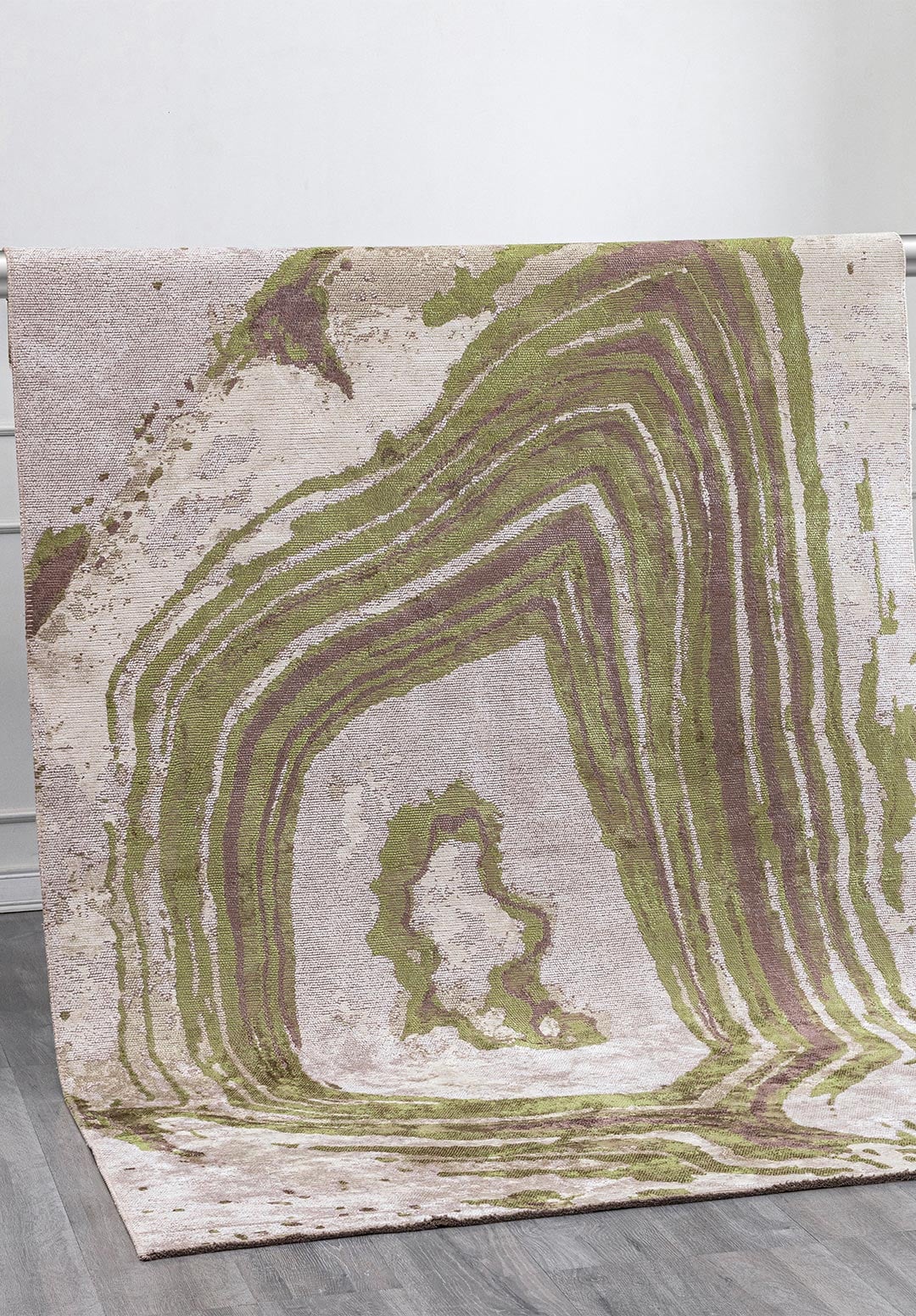Smoke Bone - Green Rug