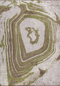Smoke Bone - Green Rug