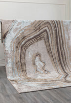 Smoke Bone - Ice Blue Rug