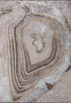 Smoke Bone - Ice Blue Rug