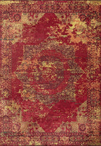 Ardesia Red - Yellow Rug