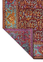 Vellora Cherry - Turquoise Rug