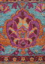 Vellora Cherry - Turquoise Rug