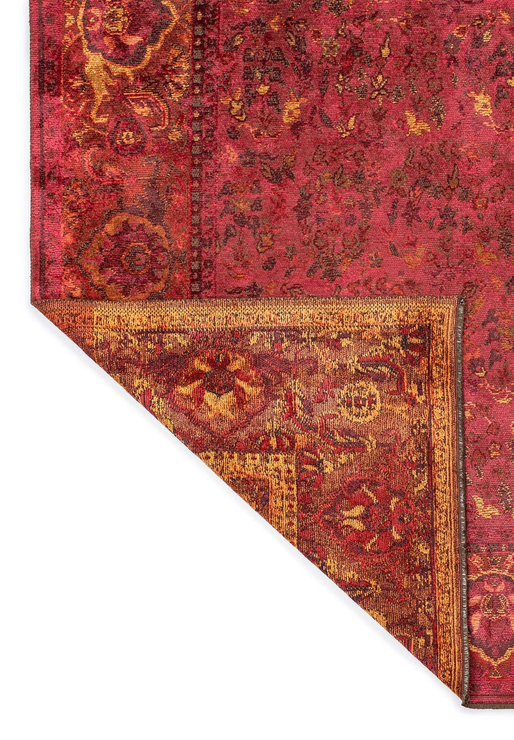 Vellora Magenta - Cherry Red Rug
