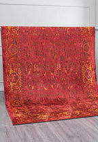 Vellora Magenta - Cherry Red Rug