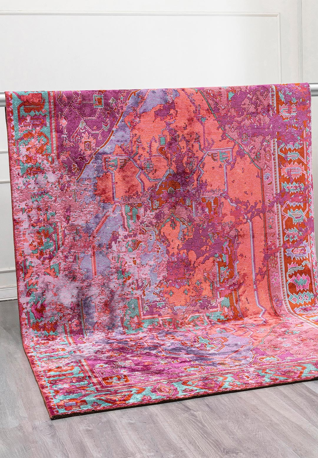 Emperor Rust - Pink Rug