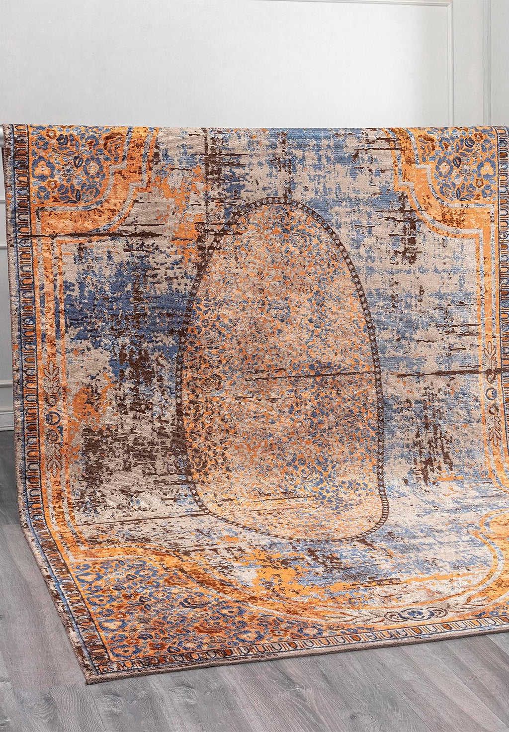 Solara Amber -  Navy Rug