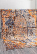 Solara Amber -  Navy Rug