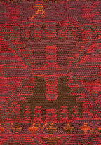 Folk Cherry - Red Rug