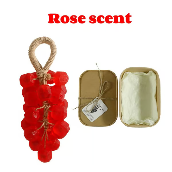 🔥Christmas Sale🔥Personalized Original Handmade Crystal Grape Soap