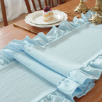 Sweet Ruffle Table Runner