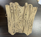 🌟 Women's Embroidered Tummy Control Corset