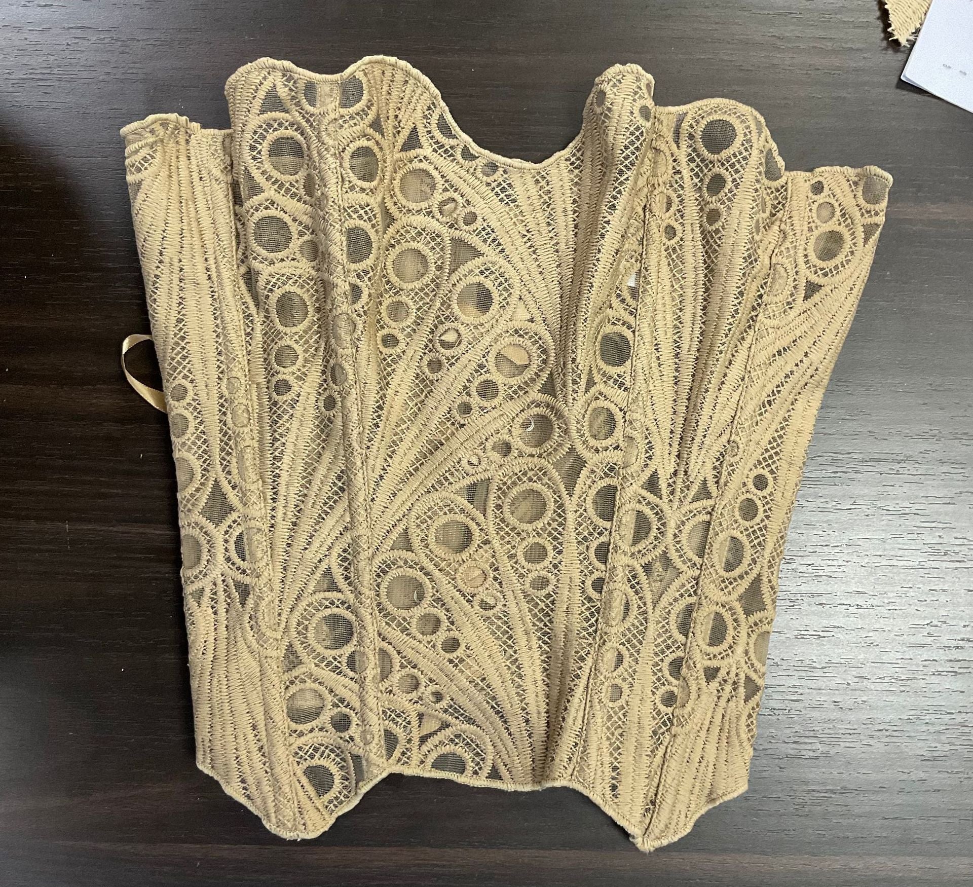 🌟 Women's Embroidered Tummy Control Corset