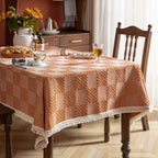 Vintage Geo Weave Tablecloth