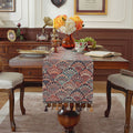 Peacock Royal Table Runner