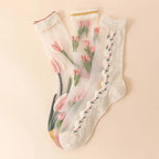 Rosedale Sheer Mesh Socks