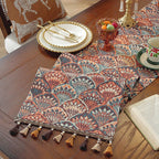 Peacock Royal Table Runner