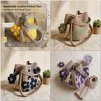 🏆🧵🌸Handmade Crochet Flower Tote 🌼✨