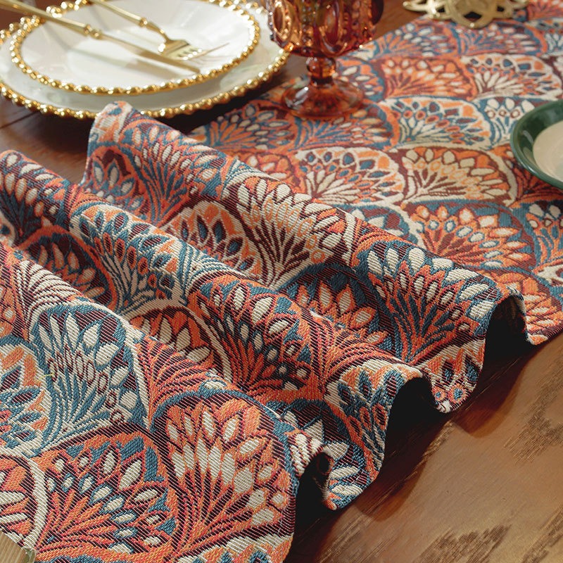 Peacock Royal Table Runner
