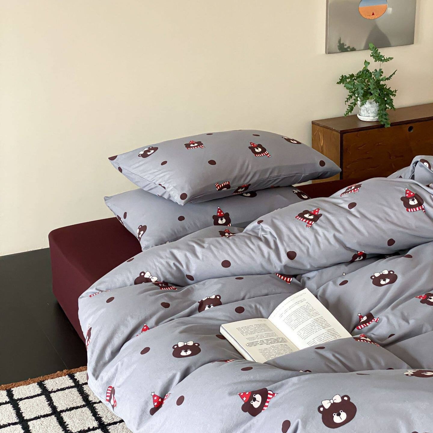 Bear Party Time Bedding Set
