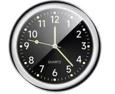🔥Vintage gift-Luminous decoration mini clock for car/motorcycle/Sewing machine