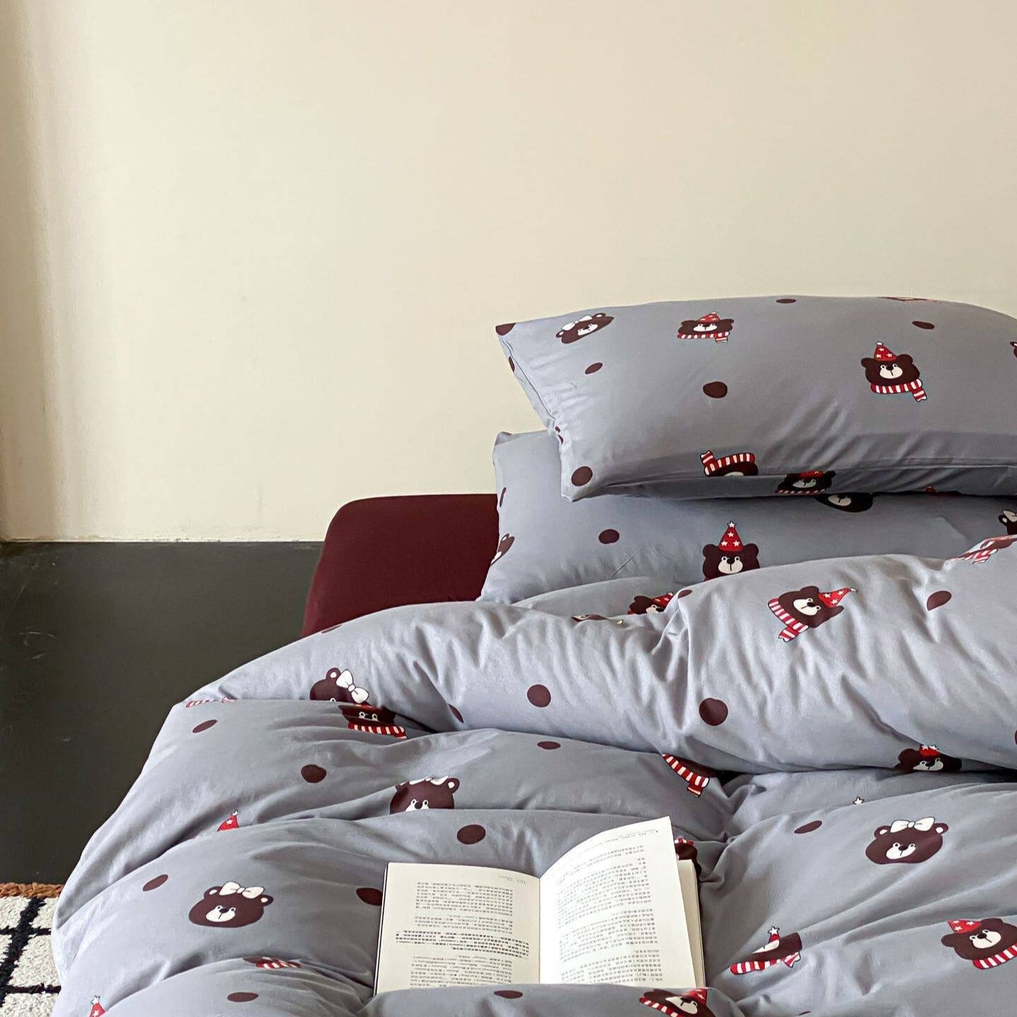 Bear Party Time Bedding Set