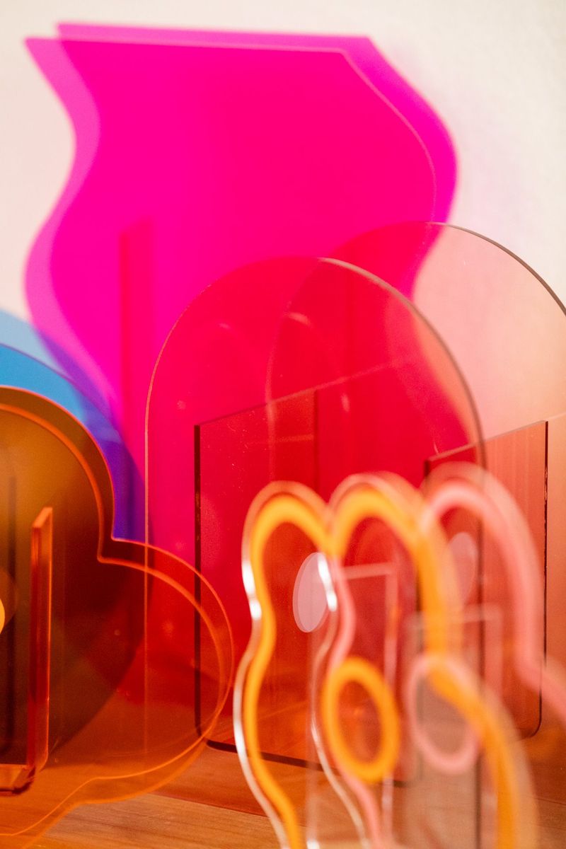 Colour Block Acrylic Vase Collection - FINAL SALE