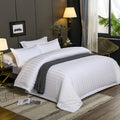 Amara Luxury Hotel Stripe Cotton Bedding Set