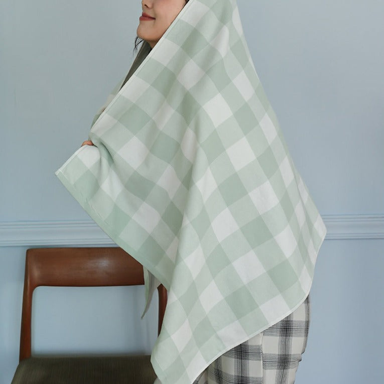 Checkerboard Luxe Towels
