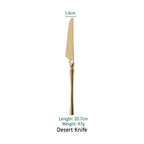 Radiant Gold Cutlery