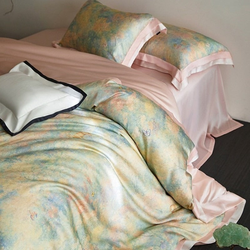 Monet Garden Lyocell Bedding Set