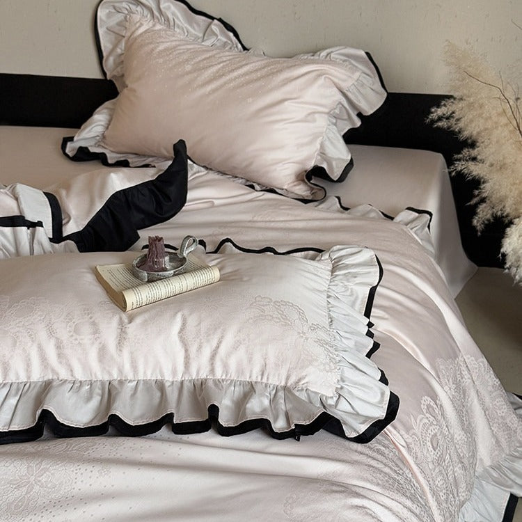 Elegant Ruffle Bedding Set