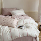 Beach Striped Bedding Set