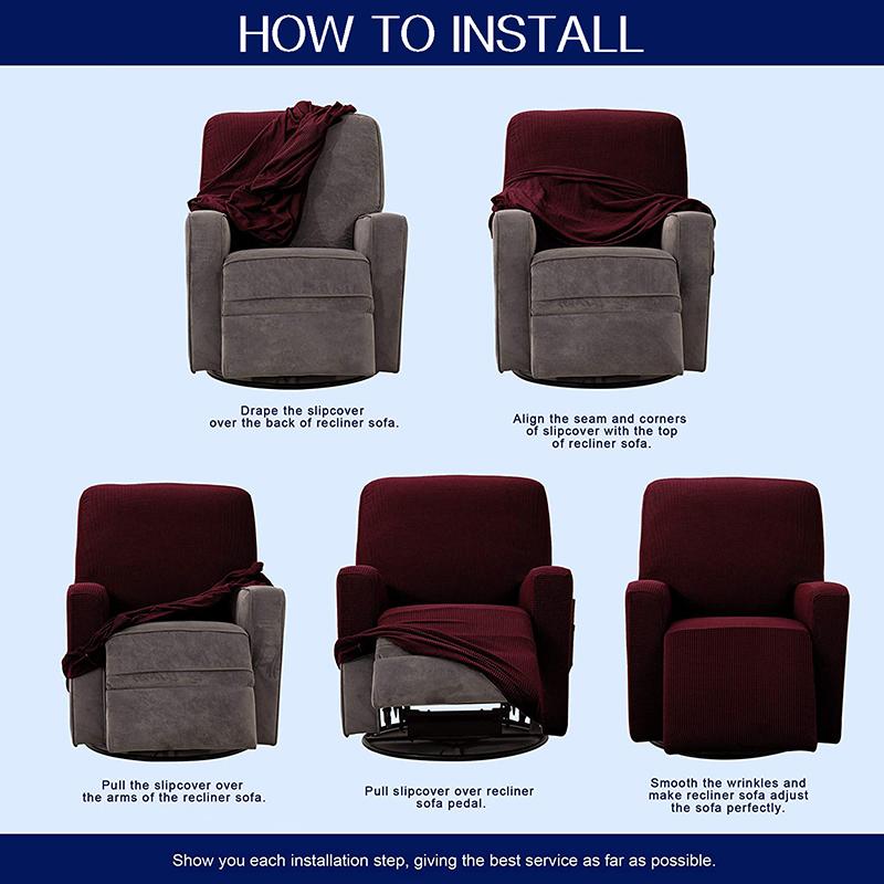 New Year Hot Sale - Balayard™ Stretchable Recliner Slipcover ( Special Offer - $10 Off & Buy 2 Free Shipping )