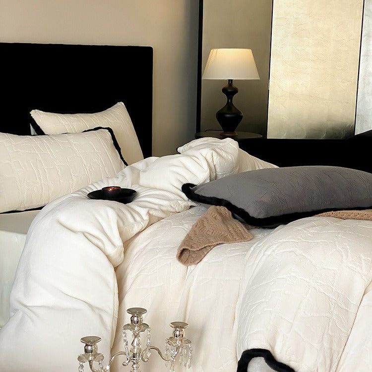 Lime Stone Noir Bedding Set