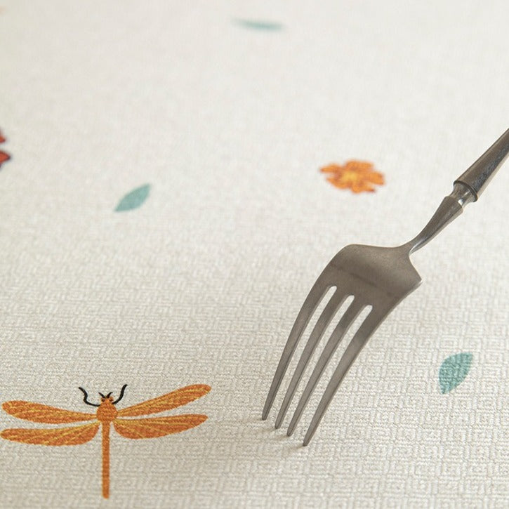 Rainfly Garden Floral Tablecloth