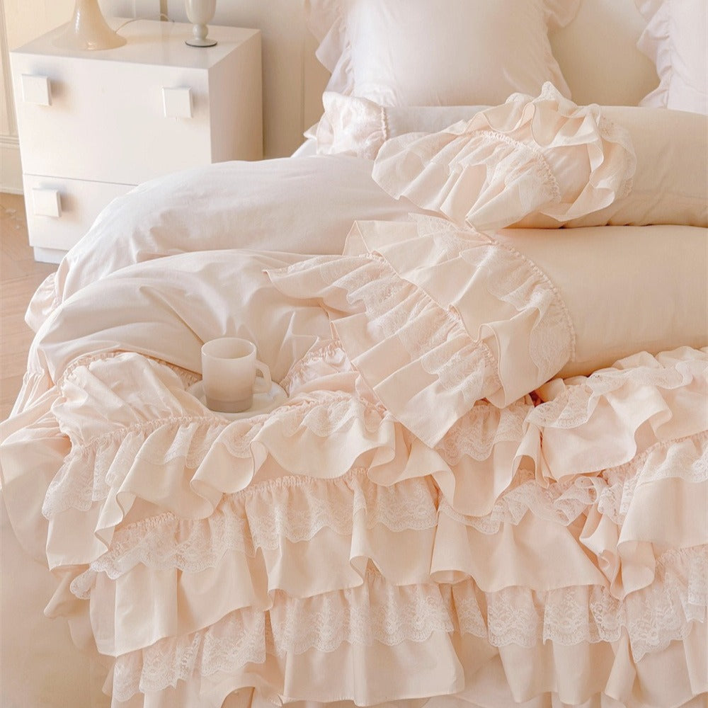 Chateau Ruffle Bedding Set - FINAL SALE