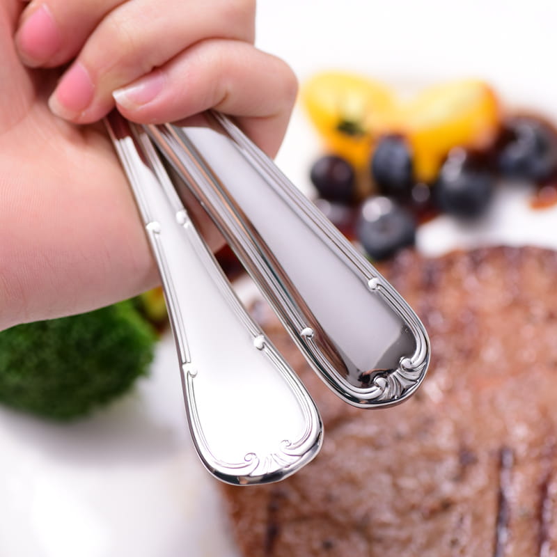 Selena Silver Luxury Stainless Steel Cutlery Set