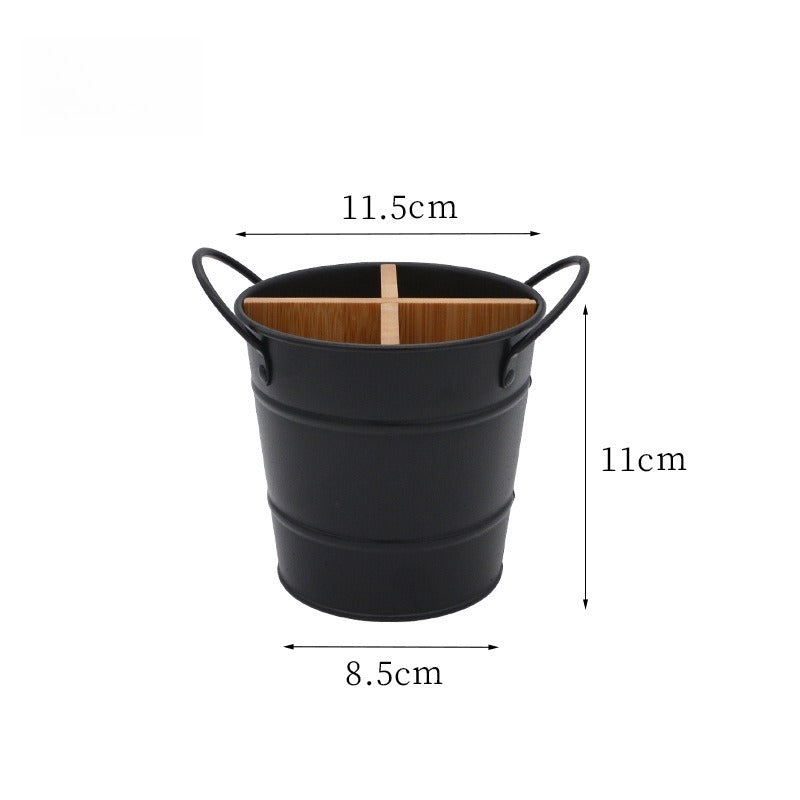 Minimalist Cutlery Storage Bucket