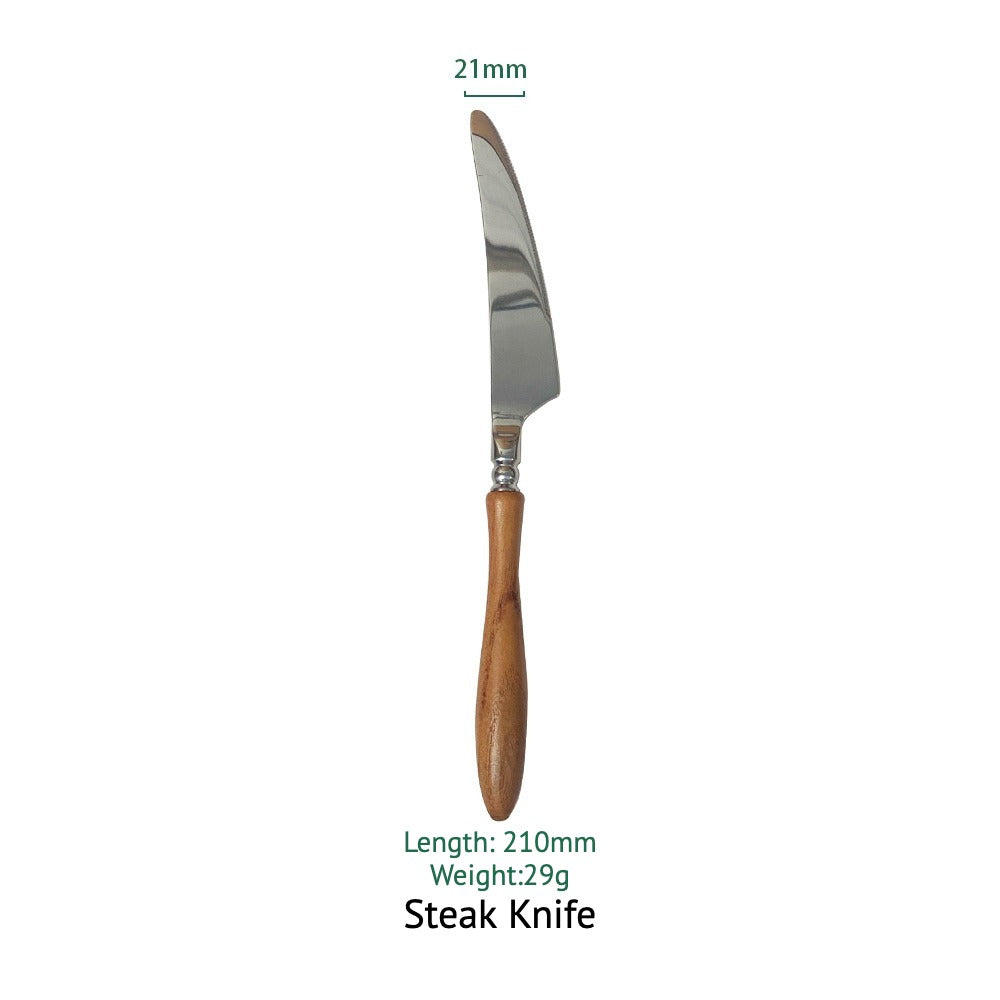 Retro Timber Cutlery
