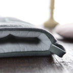 Lavender Linen Oven Mitts Set